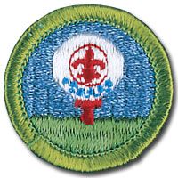 Boys Scouts Merit Badge for Golf