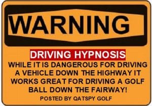 Driving Hypnosis in your golf swing sequence