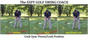 A baseball swing sequence great to warm up using or during your pre-shot routine.
