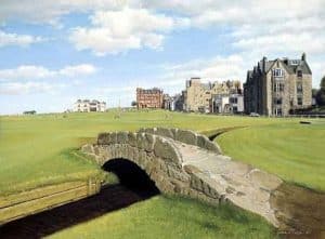 Graeme Baxter Art Gallery for a virtual tour of his great holes of golf