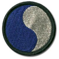 The 29th Divison Patch 