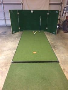 The DW Quail Golf Chipping and Pitching mat is an indispensable part of your golf game practice allowing the golfer to turn their garage into their indoor golf training facility. DW Quail Golf has a variety of Chipping/Pitching mats that are professional grade for indoor/outdoor use. These make excellent gifts for your golfer. This is a link to DW Quail Golf website.