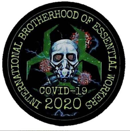 A&E Virus Paramedic Essential Workers 2020 Patch Survived Brotherhood Emblem 