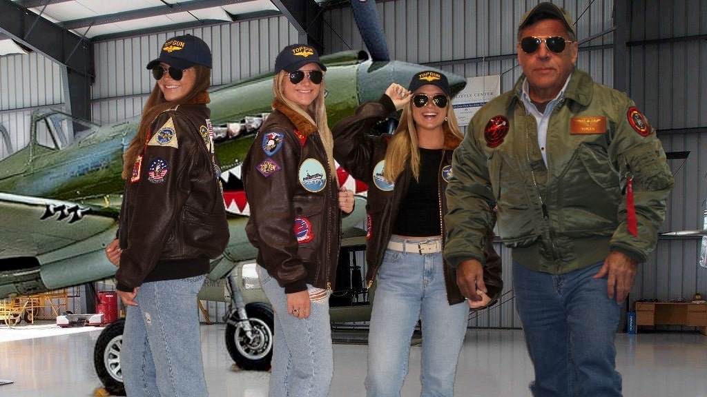 TOP GUN TIGER BOMBER JACKET - FORCES JACKETS